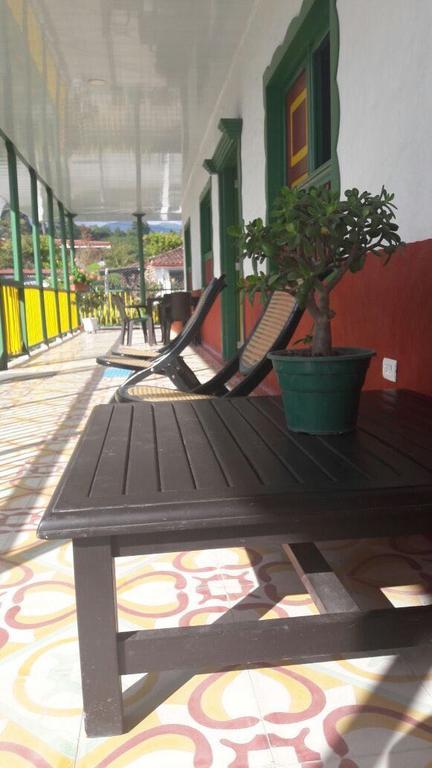 Hostal Casa de Los Taitas Salento Exterior foto