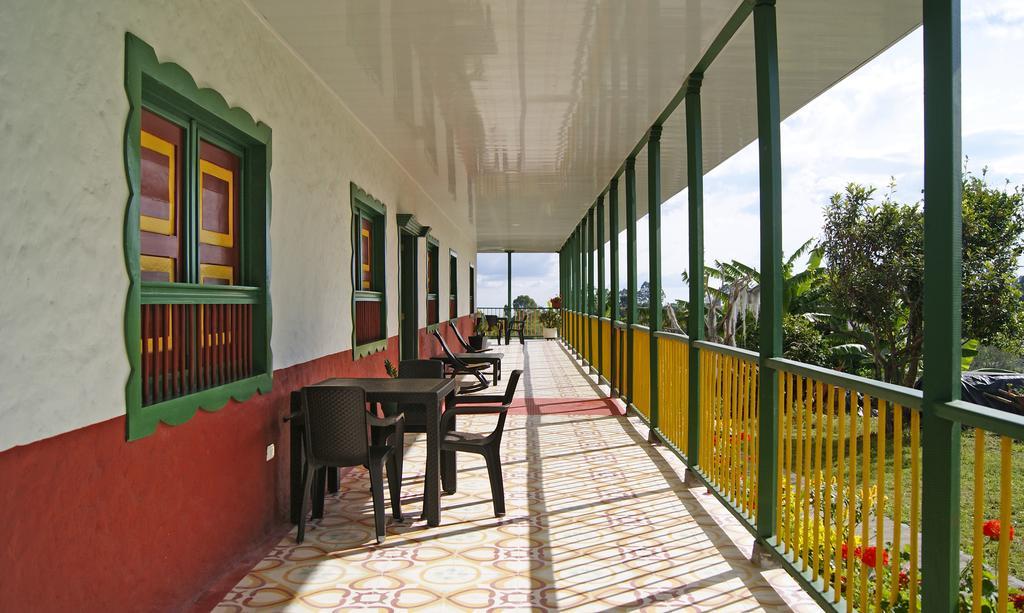 Hostal Casa de Los Taitas Salento Exterior foto
